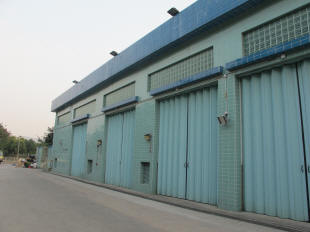 This is a picture showing the Lung Tin Sewage Pumping Station